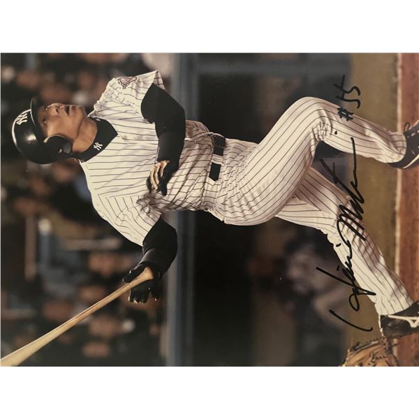 Hideki Matsui facsimile signed photo. 5x7 inches