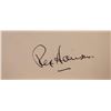 Image 1 : French Without Tears Rex Harrison signature slip