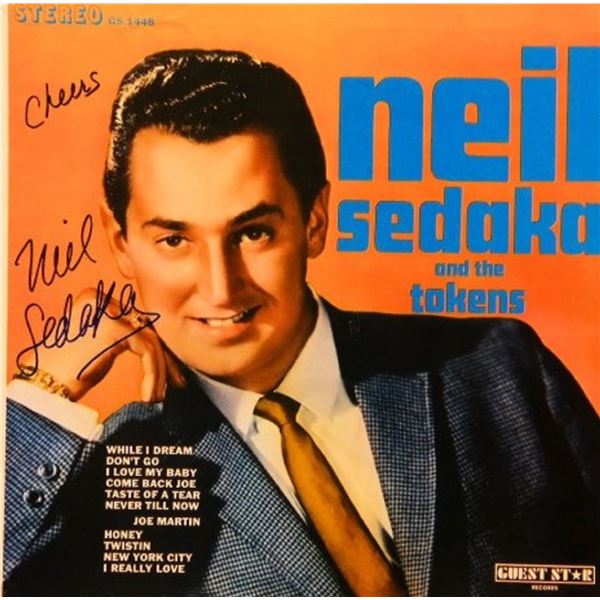 Neil Sedaka and The Tokens signed  Neil Sedaka and The Tokens  album