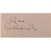 Image 1 : Gina Lollobrigida signature slip