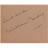 Image 1 : William Bendix signature slip