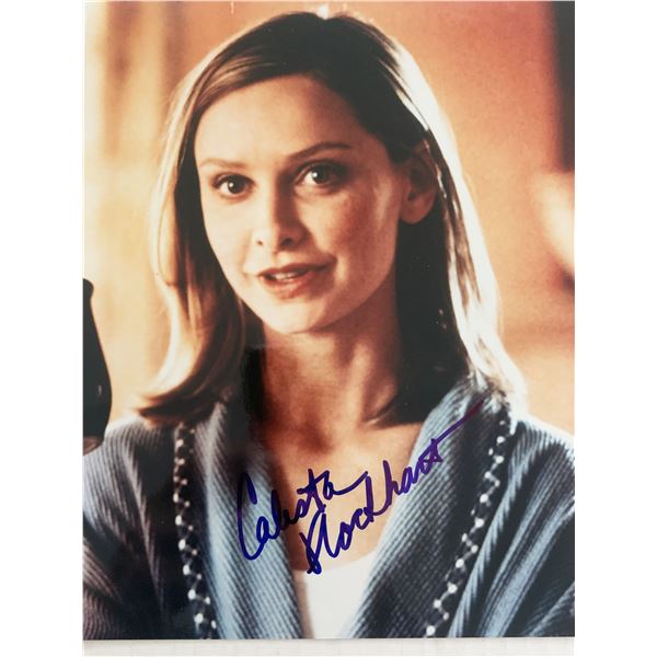 Ally McBeal Calista  Flockhart signed photo
