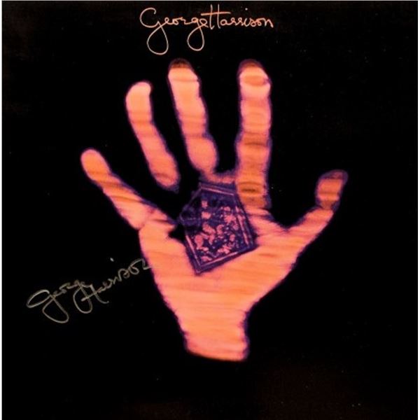 George Harrison signed "Living In The Material World" album