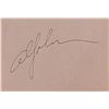 Image 1 : Al Jolson signature slip