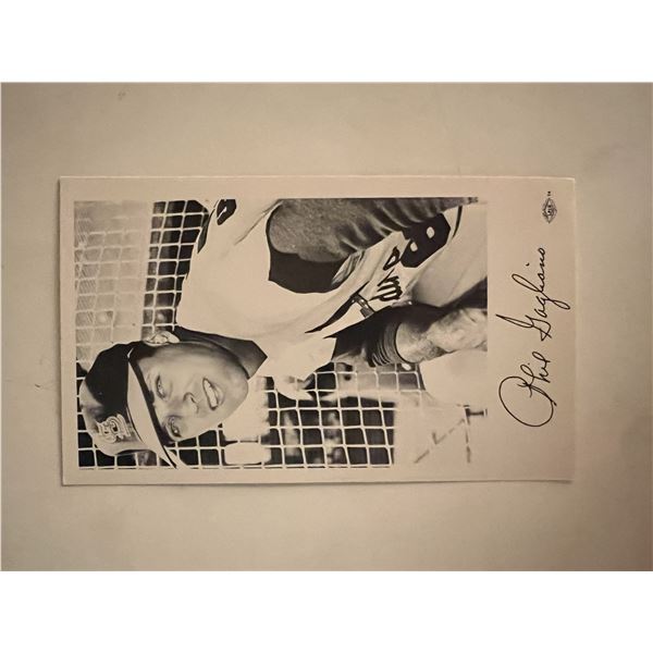 Phil Gagliano facsimile signed photo. 3x5 inches