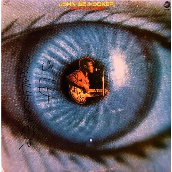 John Lee Hooker signed album