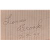 Image 1 : Lonnie Brooks signature slip