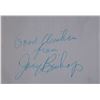 Image 1 : Joey Bishop signature slip