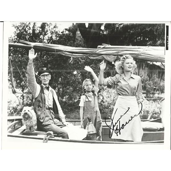 June Haver Signed Photo