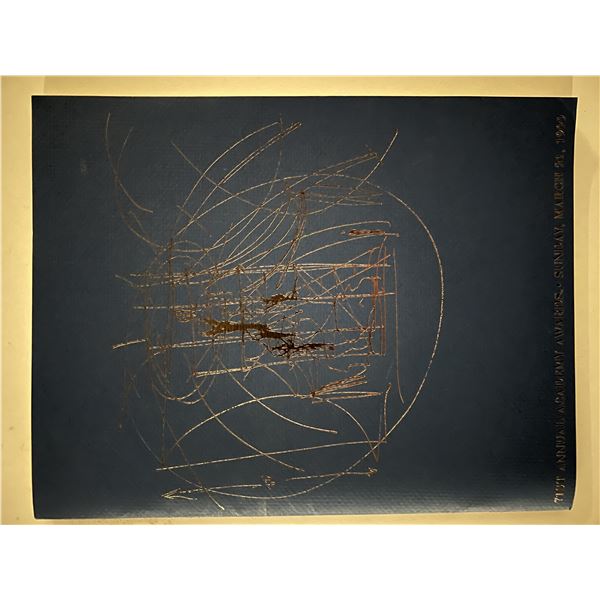 Original 1999 71st Annual Academy Awards Program