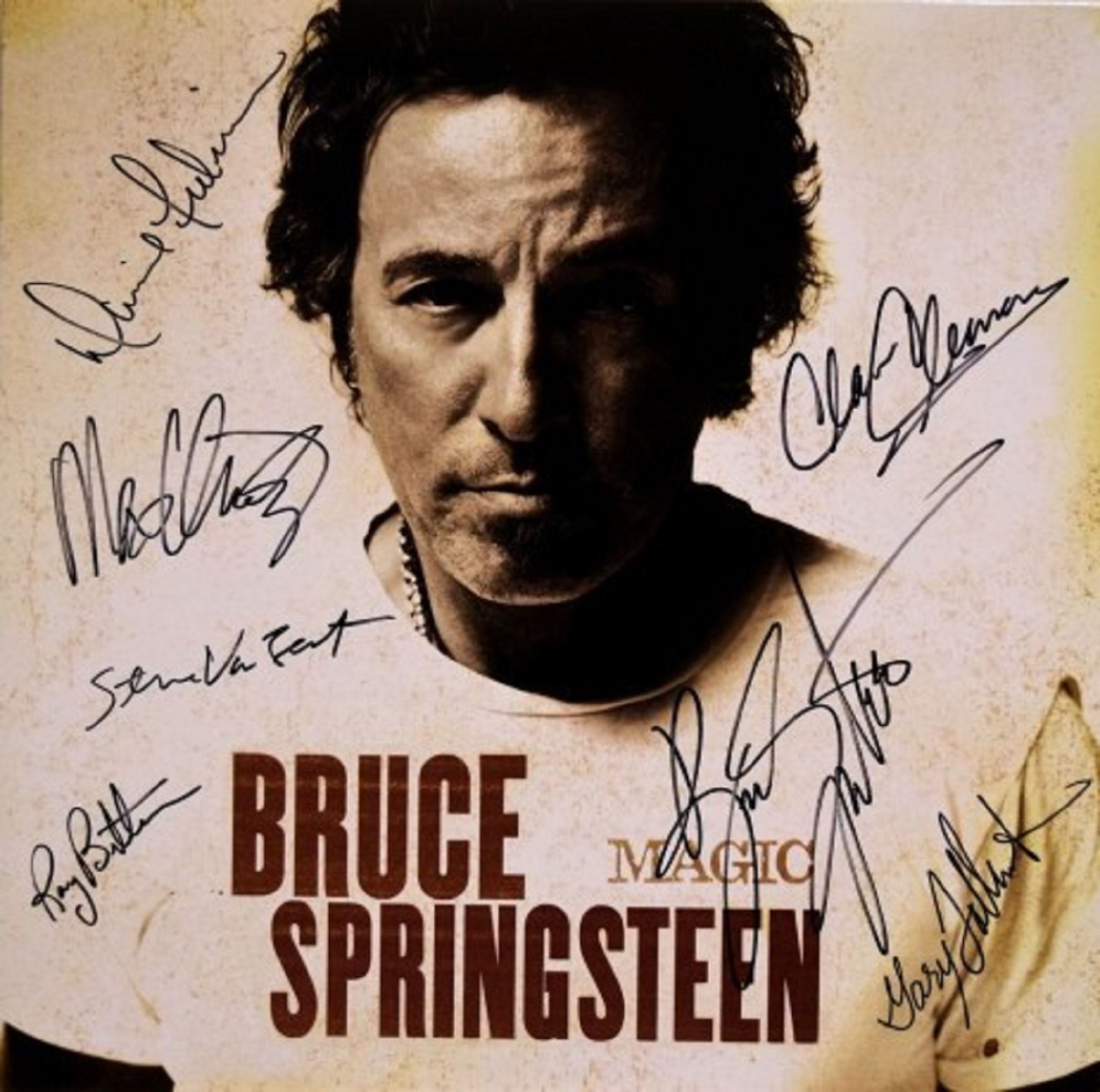 Bruce Springsteen signed