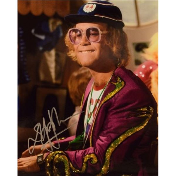 Elton John signed promo photo