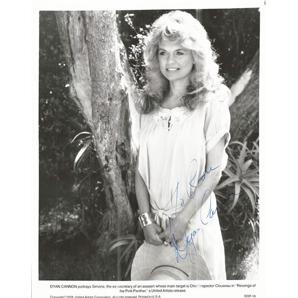 Dyan Cannon Signed Photo