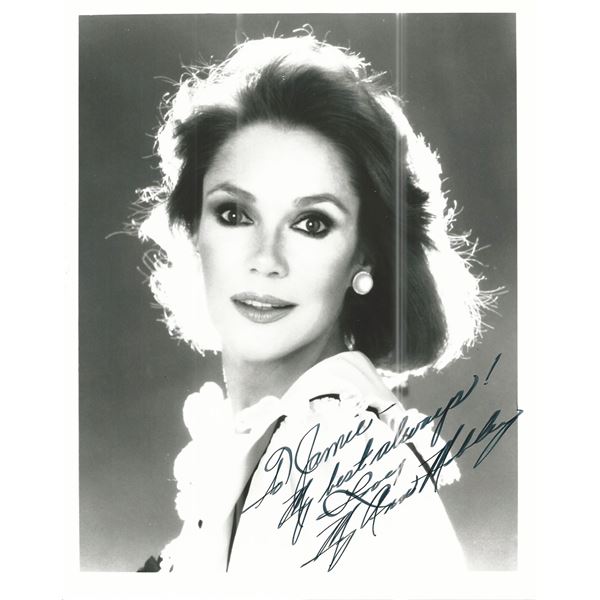 Former Miss America Mary Ann Mobley signed photo