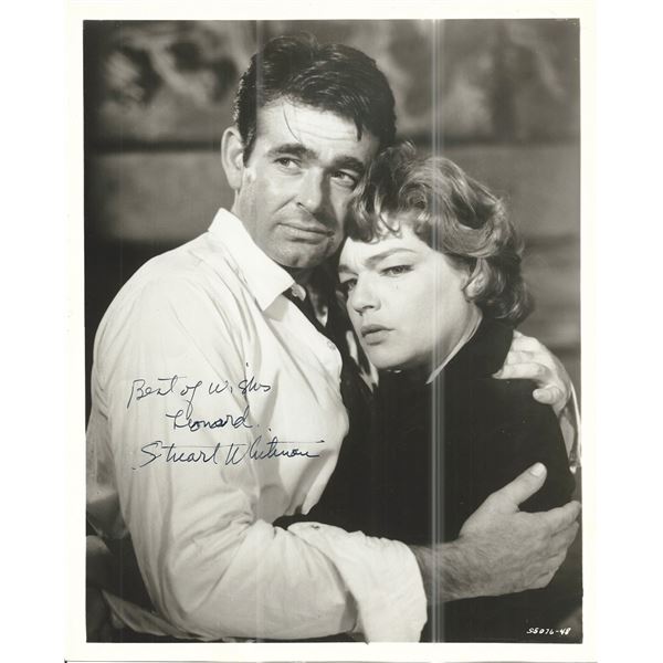 Stuart Whitman Signed Photo