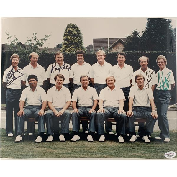 Ryder Cup team signed photo (JSA)
