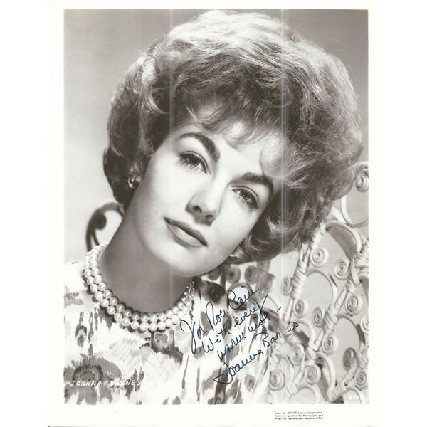 Joanna Barnes Signed Photo