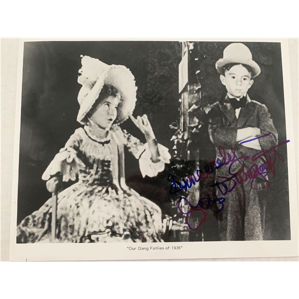 Our Gang Follies of 1936 Joy Wurgaft signed photo
