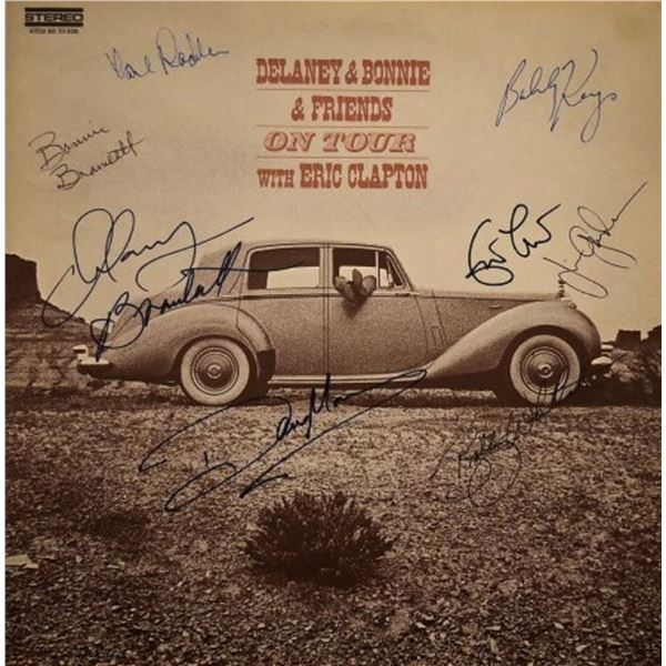 Delaney & Bonnie & Friends signed album