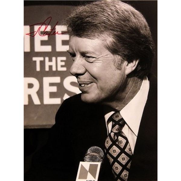 Jimmy Carter signed promo photo