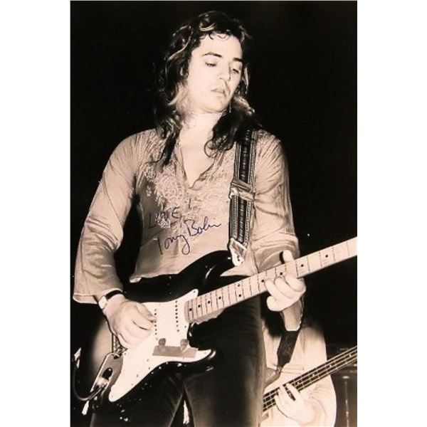 Badfingers Tommy Bolin signed photo