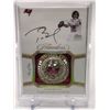 Image 1 : TOM BRADY SIGNED PANINI FLAWLESS SUPER BOWL RING 1 OF 1 CUSTOM TRADING CARD