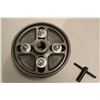 Image 2 : FOUR-JAW MACHINE CHUCK 6"d.