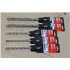 Image 1 : LOT DE 5 MÈCHES MILWAUKEE ASST (5/8"x8" & 3/8"x6")