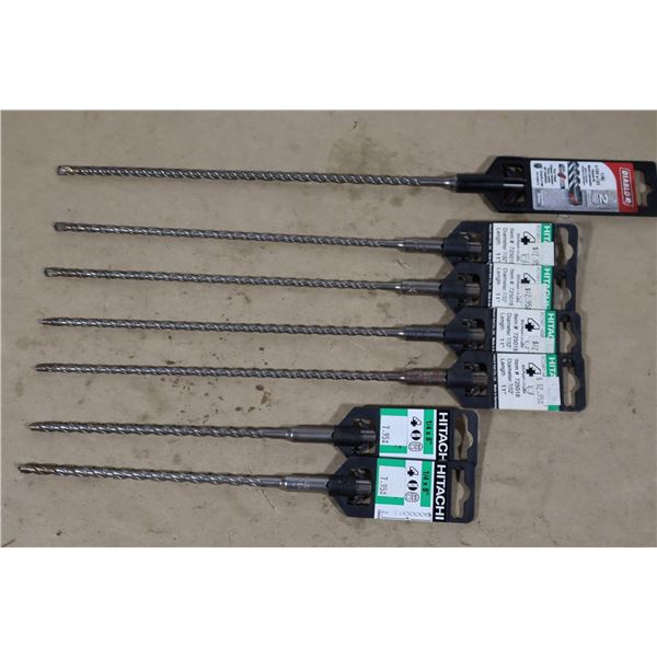 LOT DE 7 MÈCHES HITACHI & DIABLO ASST (1/4")