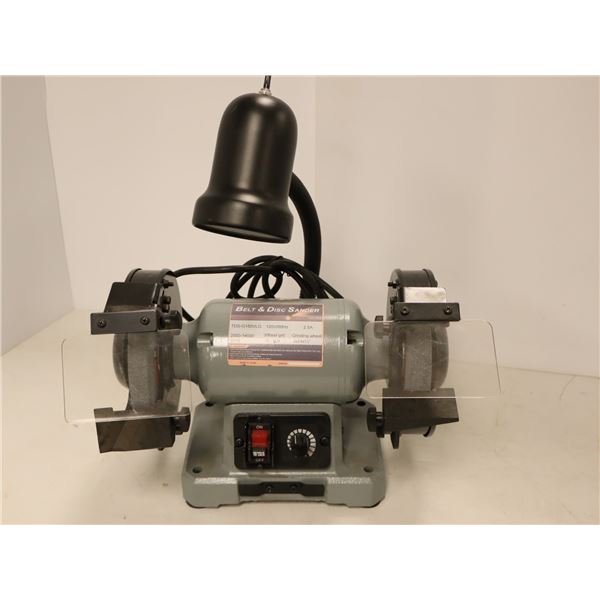 MEULE DOUBLE  8"x1"x5/8" AVEC LAMPE