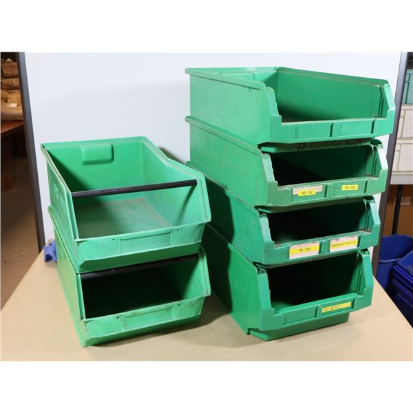 LOT DE 6 BACS 19"x12"