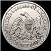 Image 2 : 1857 Seated Liberty Half Dollar CLOSELY UNCIRCULAT