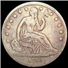 Image 1 : 1839 Seated Liberty Half Dollar LIGHTLY CIRCULATED