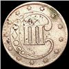 Image 2 : 1852 Silver Three Cent CLOSELY UNCIRCULATED