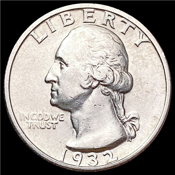 1932-S Washington Silver Quarter CLOSELY UNCIRCULA
