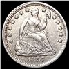 Image 1 : 1857 Seated Liberty Half Dime CHOICE AU