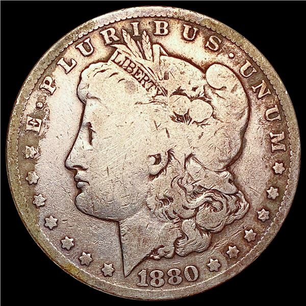 1880-CC Morgan Silver Dollar NICELY CIRCULATED