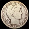 Image 1 : 1904-O Barber Half Dollar NICELY CIRCULATED