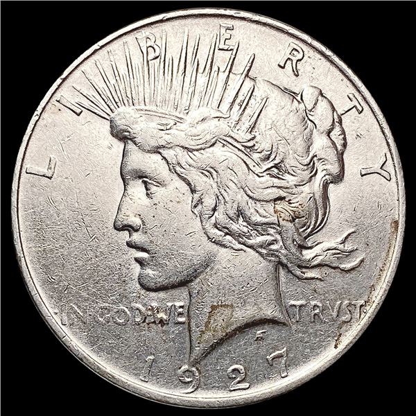 1927-D Silver Peace Dollar CLOSELY UNCIRCULATED