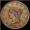 Image 1 : 1842 Braided Hair Large Cent CLOSELY UNCIRCULATED