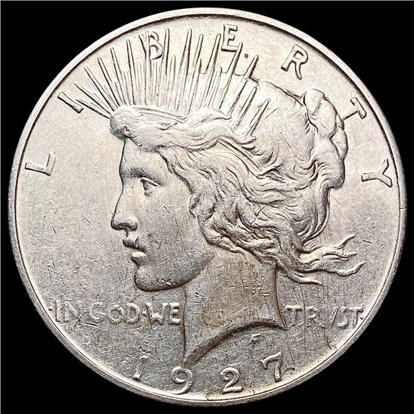 1927-D Silver Peace Dollar CLOSELY UNCIRCULATED