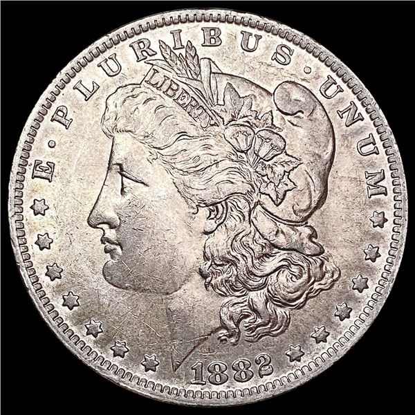 1882-O/S Morgan Silver Dollar CHOICE AU