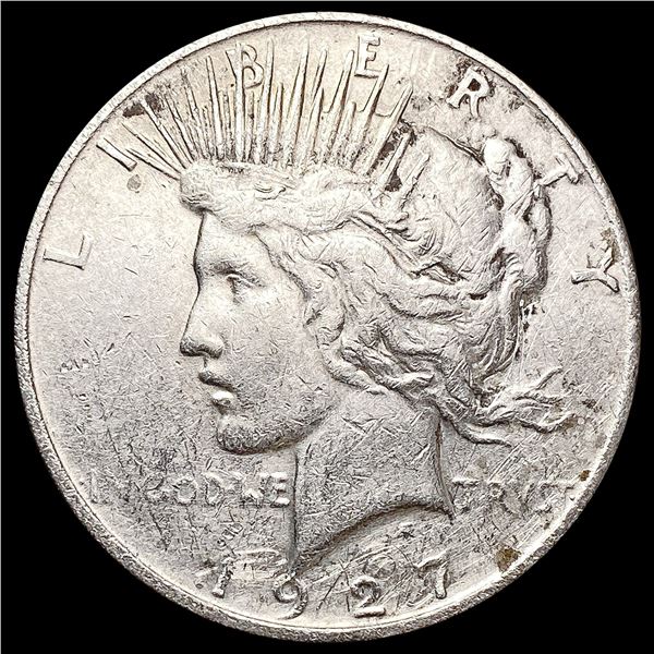 1927-D Silver Peace Dollar CLOSELY UNCIRCULATED