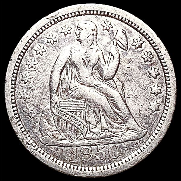 1850 Seated Liberty Dime CLOSELY UNCIRCULATED