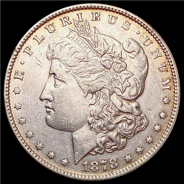 1878 Morgan Silver Dollar CLOSELY UNCIRCULATED