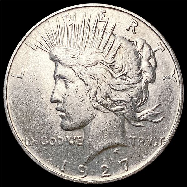 1927-D Silver Peace Dollar CLOSELY UNCIRCULATED