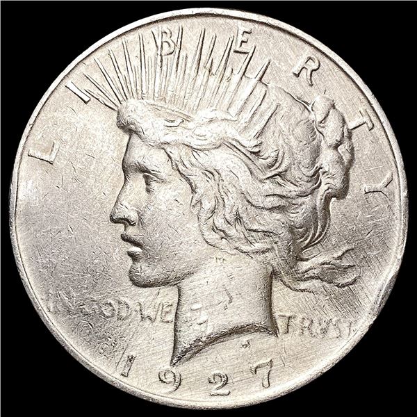 1927-D Silver Peace Dollar CLOSELY UNCIRCULATED