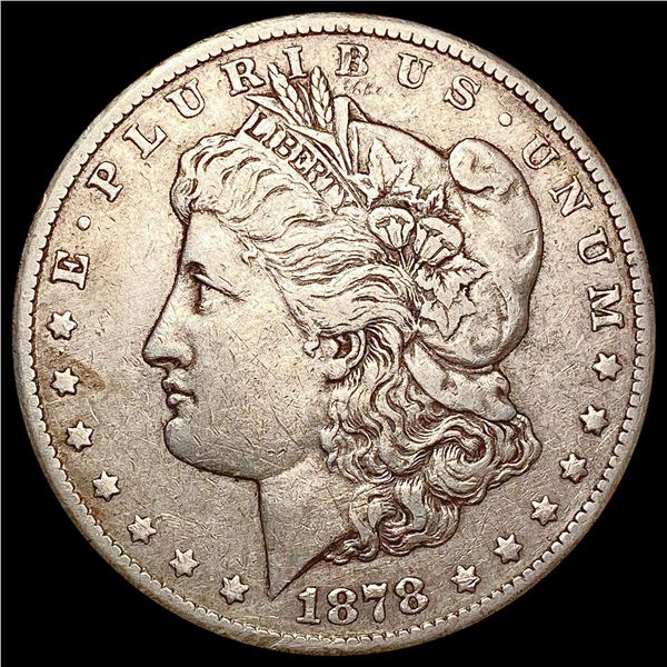 1878-CC Morgan Silver Dollar LIGHTLY CIRCULATED