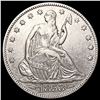 Image 1 : 1853 Seated Liberty Half Dollar CLOSELY UNCIRCULAT