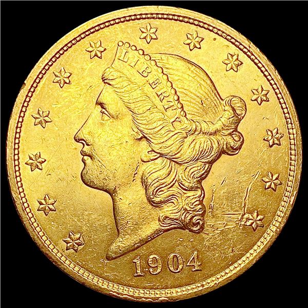 1904 $20 Gold Double Eagle UNCIRCULATED